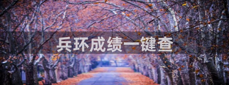 彩名堂到底怎么看,一跟就挂：兵环成绩