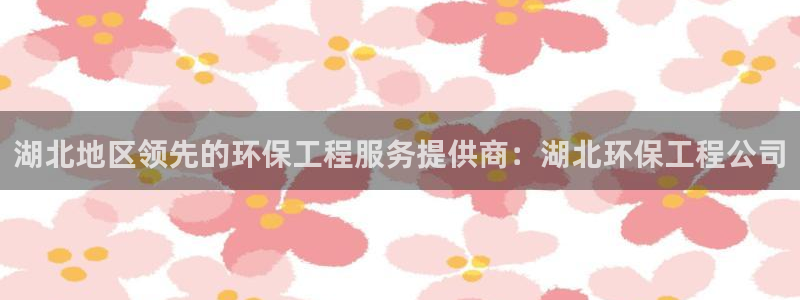 彩名堂双彩网：湖北地区领先的环保工程