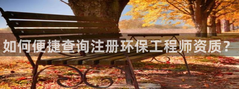 彩名堂彩：如何便捷查询注册环保工程师