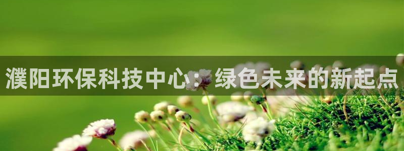 彩名堂开奖结果查询：濮阳环保科技中心：绿色未来的新起点