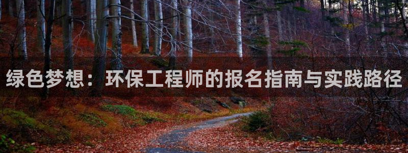 彩名堂计划怎么看：绿色梦想：环保工程师的报名指南与实践路径