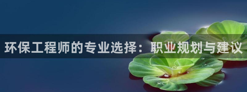 彩名堂排三：环保工程师的专业选择：职业规划与建议