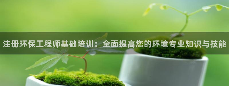 彩名堂安卓客户端官网：注册环保工程师基础培训：全面提高您的环