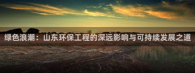 彩名堂.netnet：绿色浪潮：山东