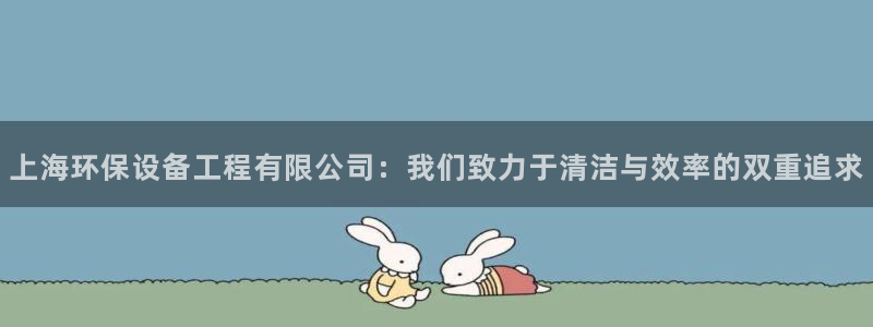 彩名堂官网计划怎么下载：上海环保设备工程有限公司：我们致力于清洁与效率的双重追求