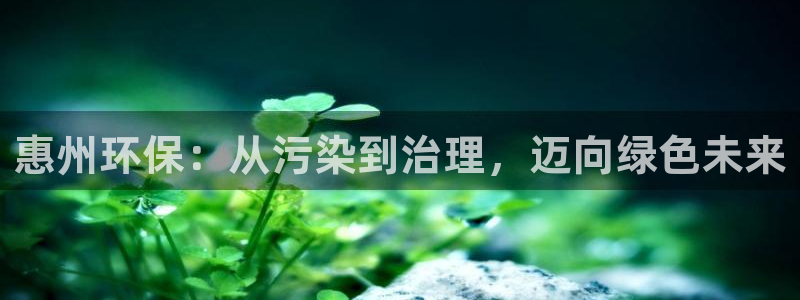 彩名堂官方平台：惠州环保：从污染到治